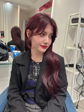 ボックスミコ(Box mico.) 前髪/アンブレラカラー/こなれミディ/イメチェン/ウェーブパーマ