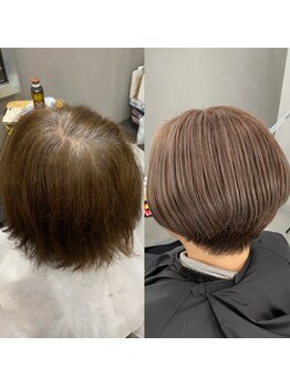 ”ダメージケア×エイジングケア”が同時に可能◎繰り返すたびに美しく若々しい印象に変わる！［髪質改善］