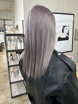 アミーリットルアットタクマ(amie:L at takuma) ホワイトピンクラベンダー