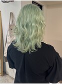 ペールグリーンカラー♪