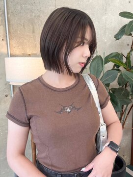 ノエ(noe) ミディアムヘア/デザインカラー/フェイスフレーミング/栄h152