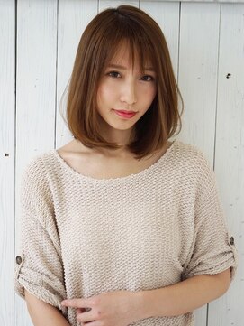 アグ ヘアー ハッチ 砺波店(Agu hair hatch) 前髪×Aライン大人ロブ