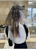 盛り髪ヘア