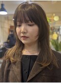 つくば美容室｜ブリーチなし明るめベージュ ＜riko＞