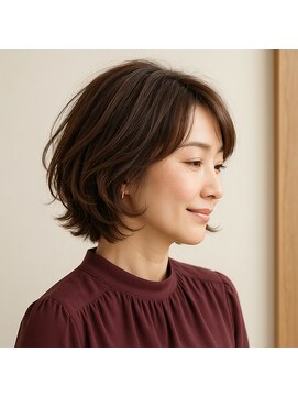 スープレックス ヘアーデザイン(SOUPREX HAIR DESIGN) ナチュラルレイヤーボブ　20代 30代 40代 50代 60代　髪質改善