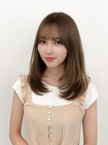 アマトウキョウスマートサロン(AMA TOKYO×Smart Salon) くびれレイヤー/顔まわりカット/レイヤーカット/小顔ヘア