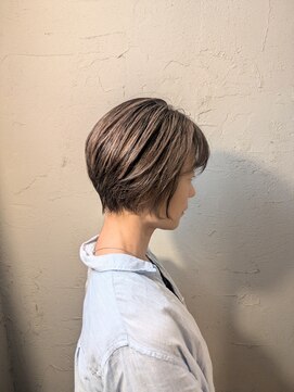 シアン(CYAN) 【CYAN】#ショートボブ#丸みショート