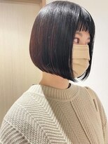 ラヴェストバイフレイスウェル(LOVEST by frace well)&nbsp;オン眉＆前下がりボブ