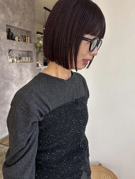 ヌイ(nui) [佐賀/切りっぱなしボブ/艶髪/艶カラー/美髪還元トリートメント]