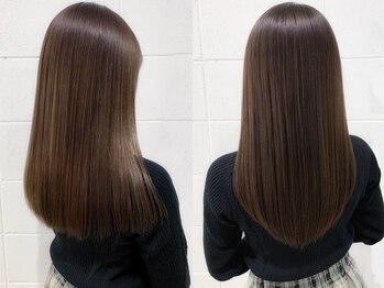 ウォーターリリー 川西店(Water Lily)の写真/今までの縮毛矯正とは一味違う！お悩みに合わせて薬剤使用の有無を考え、理想の艶髪に導きます♪