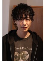 ボーイ(BOY)&nbsp;波巻きシャドウラウンドニュアンスウルフ