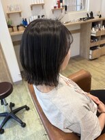 ビズヘアー プチ(bisou hair petit)&nbsp;ぱっっとBOB × おしゃれハイライト
