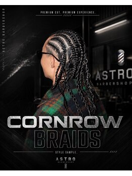 ｂａｒｂｅｒｓｈｏｐＡＳＴＲＯ　BLACK【バーバーショップアストロブラック】の写真/メンズ特化のスタイリストが、一人一人に合った理想のスタイルをご提案。コーンロウ/ドレッド/針金パーマ