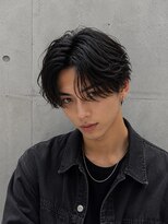 アッシュ 桜木町店(Ash)&nbsp;【横浜/桜木町】色気毛流れニュアンスパーマ×センターパート