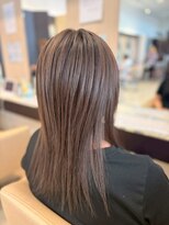 ヘアショップエヌアンドエー 久喜 栗橋店(hairshop N&A)&nbsp;艶感続くナチュラルブラウンレイヤー