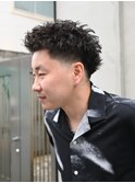  仏陀パーマピンパーマ特殊パーマツイストスパイラル短髪パーマ