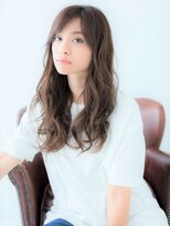 ティファ 自由が丘店(Tiffa)&nbsp;3Dカラージグザグバングヴェールウェーブフェザーロング