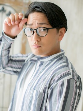 メンズヘア ビーセカンド 草加店(MENS HAIR B-2) トレンド!七三セミウェットショートE