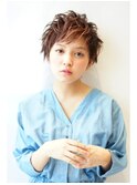 【The C by afloat】自慢の小顔カットで大胆ショートスタイル