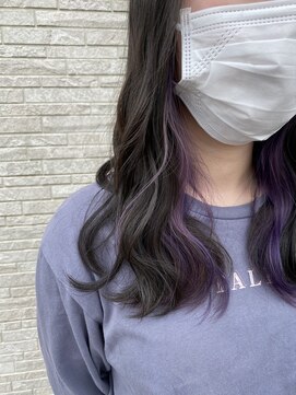 グランボーテ(GrandBeaute) ブルーブラック×パープル