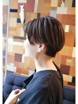 kisai 山本ハンサムショート×ライトベージュ