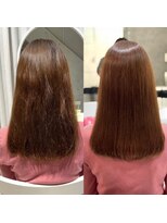 アフィーロ(ACHFILO) 髪質改善トリートメント シールエクステ ナチュラルブラウン