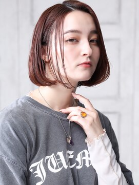 クラッチ 天王寺(CLUTCH) 大人可愛い２０代３０代４０代小顔　ピンクベージュ E3