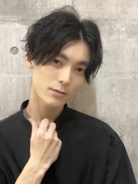 扉(GATE) 【野崎英幸】センターパート×ソフトツイスト