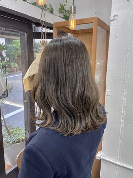 リッカ(RICCA) オリーブベージュ/グレージュカラー20代 30代　I-1207