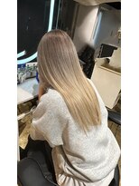 ハンナ 札幌(HANNAH)&nbsp;#ホワイトミルクティー#シャドールーツ#ケアブリーチ