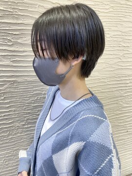 モリオ フロム ロンドン サッポロファクトリー店(morio FROM LONDON) 【morio】札幌ハンサムショート バング長め