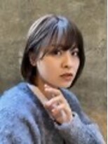 ヘアーアンドメイク エクリ 不動前店(Hair&Make equri)&nbsp;艶カラー大人ボブ