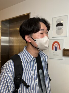 エクリ 麻布十番(equri) ニュアンスパーマセンターパート