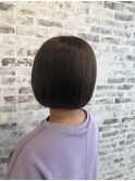 ♪アッシュカラー×ぱつっとボブ♪