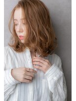 モッズヘア 上尾西口店(mod's hair) □くるくるくせ毛風こなれヘアかきあげボブ216上尾10代20代30代