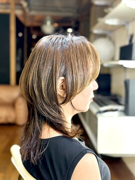 トランクサロンカッパード 大人マッシュウルフ＋オーガニックカラー＋生コラーゲンTR