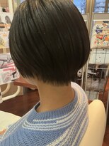 ヘアースペースブルーム プリュス 石橋店(HAIR SPACE BLOOM plus) 【石橋/ショート】髪質改善 白髪ぼかしハイライト、ヘアカラー