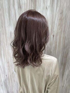 エアー 横浜(AIR) 【湯田】秋のくすみピンクカラー