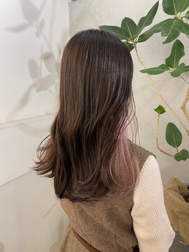 フォト イケブクロ(foto IKEBUKURO) 美髪小顔ネビージュロングレイヤーブリーチ髪質改善韓国風池袋