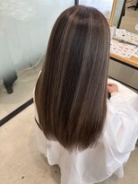 ファムバイアヴァンス(Femme by AVANCE.)&nbsp;ハイライト×ベージュ