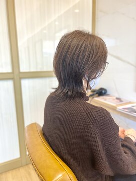 ラポールヘアー(rapport hair) ミディアム×ウルフレイヤー*