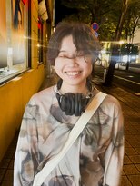 メリケンビューティーパーラー コウベ(MERICAN BEAUTY PARLOR KOBE)&nbsp;ウルフショートパーマ　ウェーブパーマ