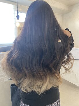 プルメリアドット(Plumeria.) 裾カラー