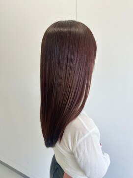 オリガミ 北佐古(ORIGAMI) 縮毛矯正×アンバー