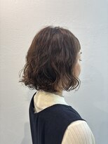 ザザアオヤマ(ZA/ZA AOYAMA) パーマボブ/ボブパーマ/ボブ/ぱつっとボブ/ワンレンボブ