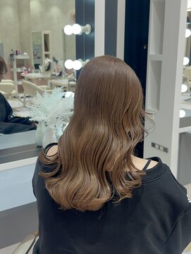 リー 梅田(Lee) ケアブリーチ/ミルクティーベージュ/まろやかカラー/グレージュ