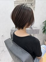 リノバイアクネ(lino by ACNE) くびれショート/アンティークブラウン