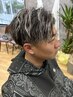 【メンズ限定】デザインカット＋ハイライト＋カラー☆　￥14300→￥13200