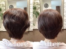 ルアール(Le'R)の雰囲気(リセッターで、カットだけでまとまる髪に…)