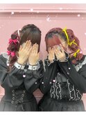 ハートとリボンがかわいい♪あみかちゅサイドポニー☆